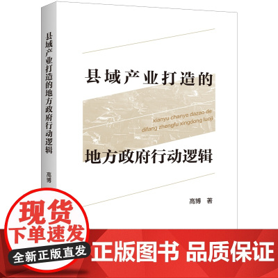 县域产业打造的地方政府行动逻辑