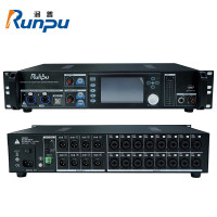 润普Runpu RP-STY16-8EX 国产化16路机柜式专业数字调音台电脑远程控制触摸屏16进8出带扩展功能
