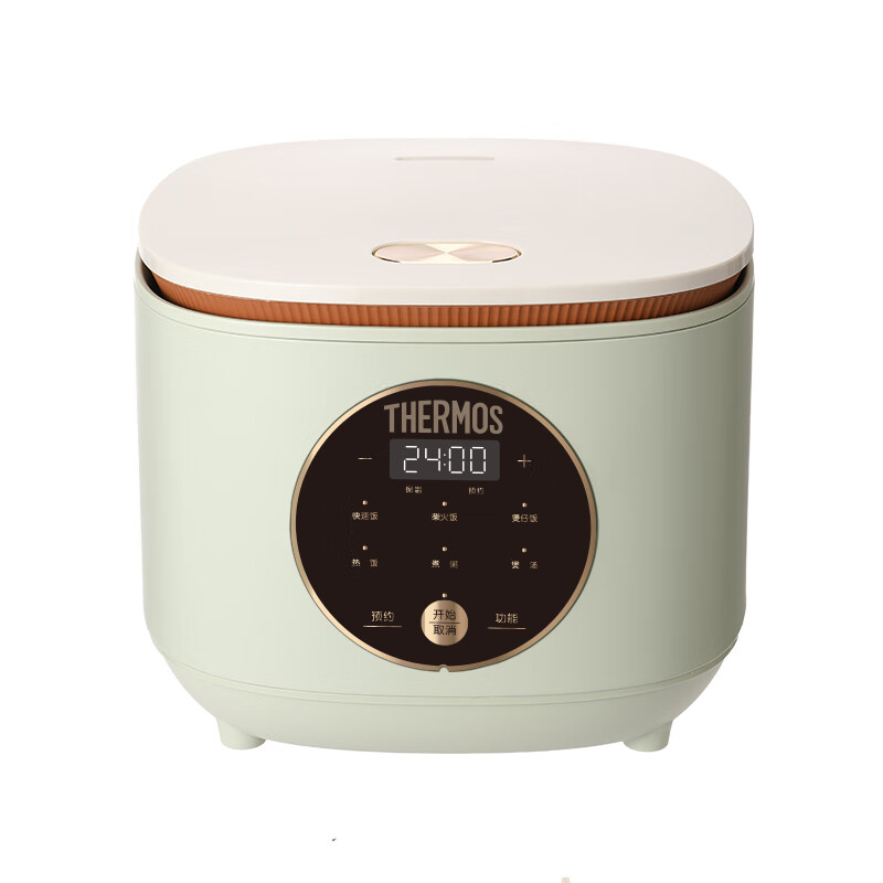 膳魔师微电脑电饭煲奶绿色600W EHA-4139E 3L