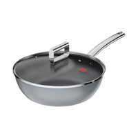 三禾炒锅30cm耐高温易清洁烹饪无忧钻石钛陶瓷炒锅LC30U2
