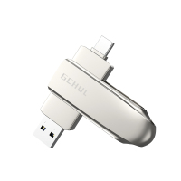 杰储(GCHUL)U120 512G USB3.2 双接口超高速固态闪存U盘/优盘 (计价单位:个) 银色