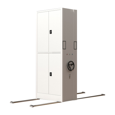 臻远 密集架电动移动档案柜钢制轨道密集架单组 MJJD-01 900*560*2300mm