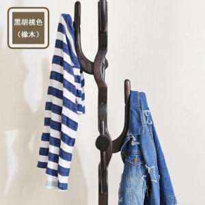 森美人家居简约衣帽架落地实木创意卧室小家具挂衣架树形FZ-901