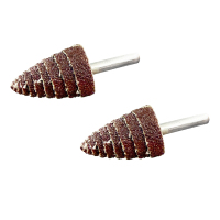 Leecbb 带柄锥形砂布磨头 6*30(120#) 个