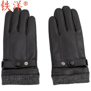铁洋 头层绵羊皮加绒加厚保暖手套 PK88XH-0024 双