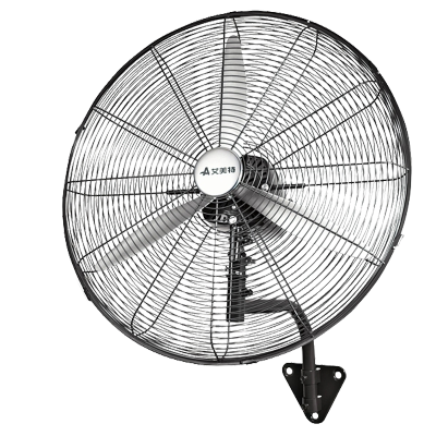 艾美特(Airmate)工业扇壁扇牛角扇工程电风扇壁挂工厂仓库650型大功率电扇铁叶风扇FP6518W