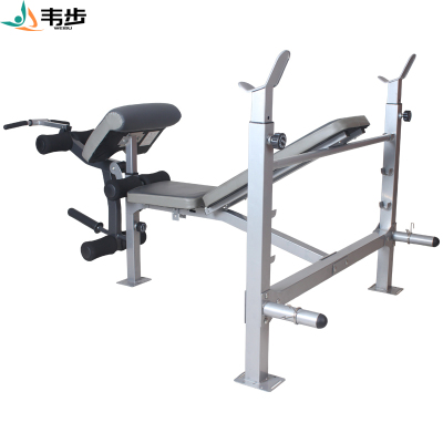 韦步WF-Q8家用多功能举重卧推架室内力量训练器械杠铃举重床单机