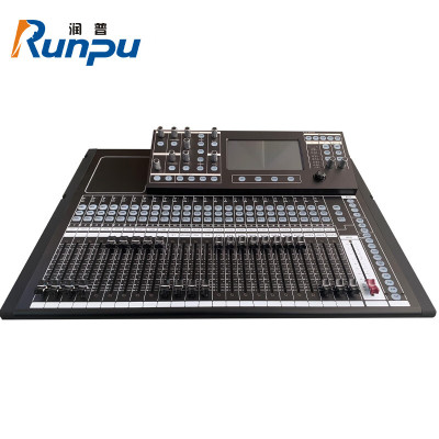 润普Runpu 国产化专业数字调音台带触摸屏24路数字调音台RP-LCWLJW20S