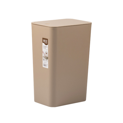 茶花 柯琳弹盖式垃圾桶 22.2*15.7*33.3cm/个