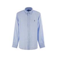polo ralph lauren纯亚麻定制版修身长袖衬衫男 warmer days舒适透气商务休闲