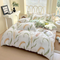 雅鹿轻奢全棉四件套YLZZLY25(花色:风吹麦浪) 200*230cm/套