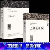 全2册 巴黎圣母院+呼啸山庄 [正版]363页完整版 呼啸山庄 艾米莉·勃朗特著 无删减原版原著全译本 中文版原著 初