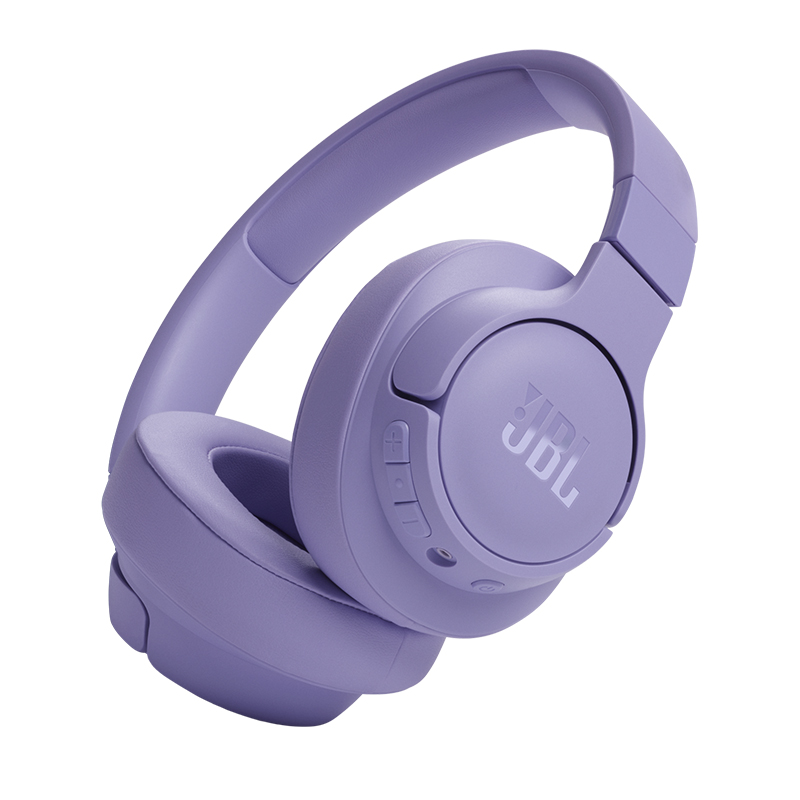 JBL T720BT蓝牙耳机,青黛紫