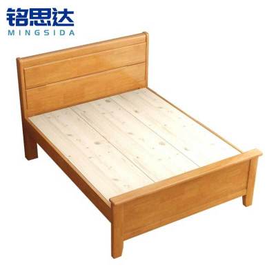 铭思达实木床1.5米张