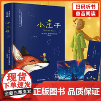 [精装硬壳]小王子正版书籍中英双语版英文儿童童话故事书世界名著小说文学读物三四五六年级小学生课外阅读必读的完整无删减原版