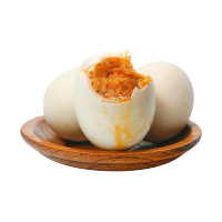 [熊猫鸟]正宗咸鸭蛋 4枚 50-60g/个 红泥腌制烘焙流油蛋黄酥月饼粽子红心咸蛋