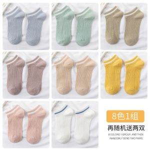 袜子女夏季薄款船袜女韩版短袜浅口女袜子ins日系透气