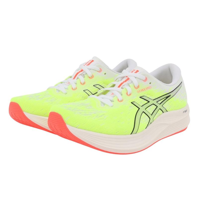 亚瑟士(ASICS)跑步鞋男轻量缓震专业训练马拉松竞速鞋黄色黑色evo