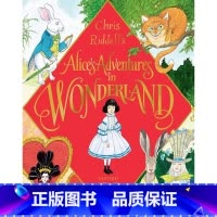 [正版]英文原版 爱丽丝梦游仙境 Chris Riddell插画版 精装收藏 Alice's Adventures I