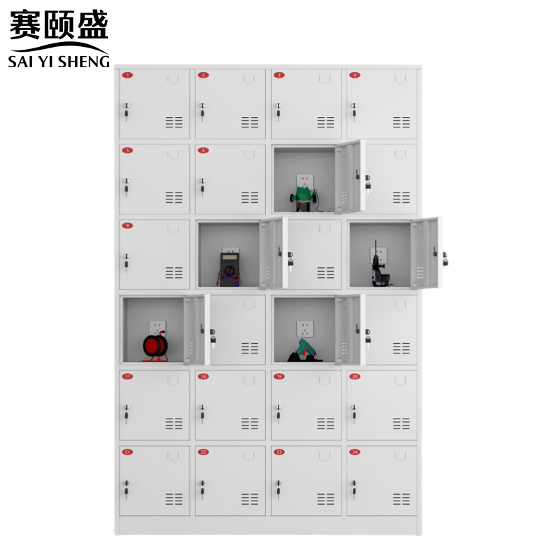 赛颐盛对讲机充电柜24门1100*350*1730mm台