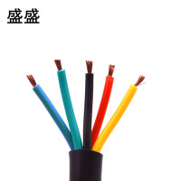 盛盛 5芯软护套电线 3*6+2*4 米