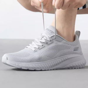Skechers斯凯奇男鞋休闲鞋新款网面运动鞋透气跑鞋118000-LTGY ZP