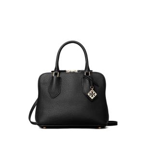 托里.伯奇(TORY BURCH)女款牛皮单肩包真皮手提斜挎包商务通勤百 BLACK