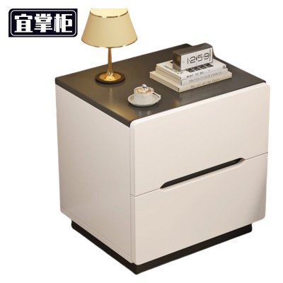宜掌柜 床头柜 双抽 个