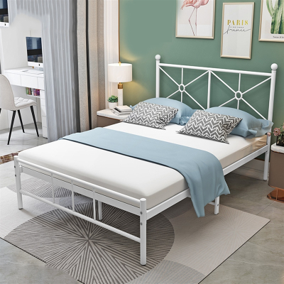 铁架床阿斯卡利1.5米铁床单人床公寓铁艺床双人床1.