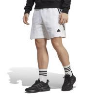 Adidas弹力运动短裤男轻便舒适条纹设计跑步训练宽松款