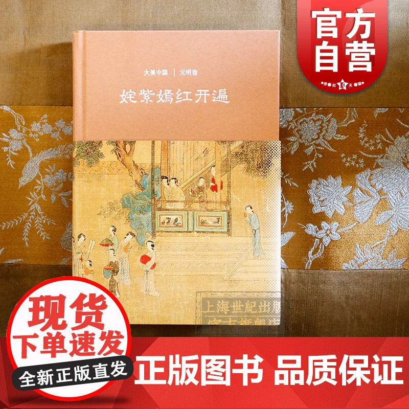 姹紫嫣红开遍/元明卷(精装) 大美中国 王小舒 著 陈炎 编 元明史中国历史 文物考古 上海古籍出版社