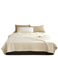 伊伊爱提花夏凉被子全棉棉花夏被