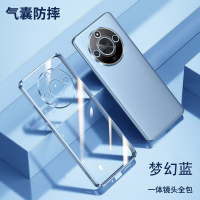 可波 适用于荣耀X60电镀保护套荣耀X60pro无边框硬壳透明超薄简约外壳