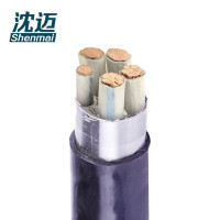 沈迈 铜芯铠装电缆 WDZN-YJV22-4*95+1*50平方/米