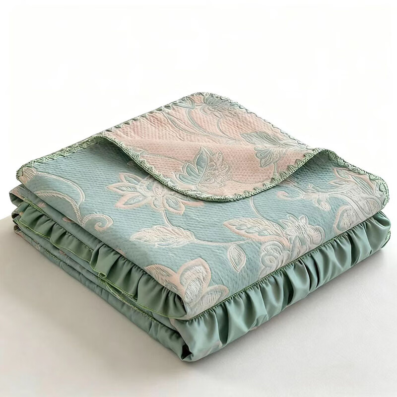 汉司家纺 HANSI-87 105*150cm 六层纱布午休毯(计价单位:条)薄荷绿