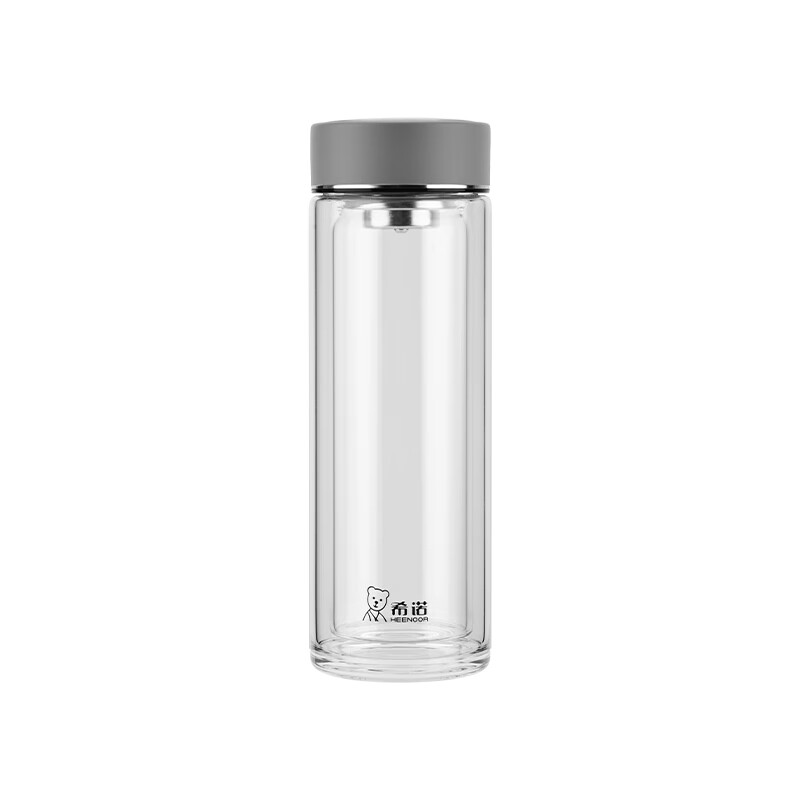 希诺双层高硼硅玻璃杯320ML XN-2905