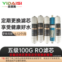 意黛斯(YIDAISI)纯水机饮水机直饮水一体机开水器直饮机净水器 五级RO滤芯套装 YDS-WJGL100RO-Y5