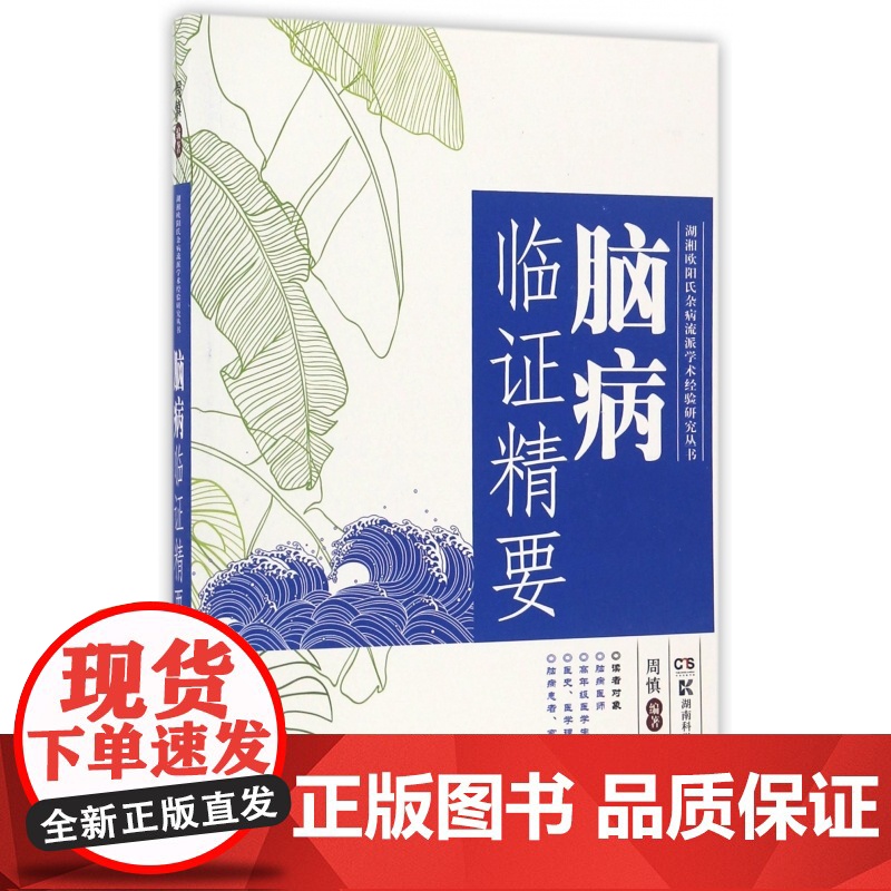 脑病临证精要/湖湘欧阳氏杂病流派学术经验研究丛书