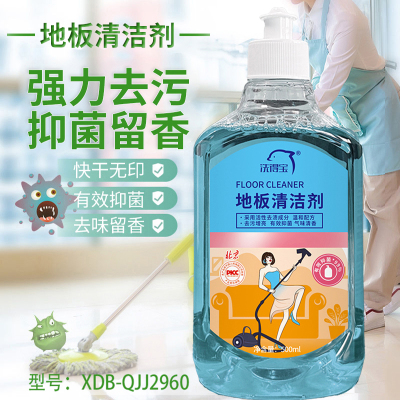 洗得宝 地板清洁剂500ml/瓶 强力去污抑菌除菌清洁剂