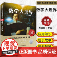[暑假读一本好书]数学大世界 中国科普大奖图书典藏书系第四辑 李毓佩 三四五六年级小学生数学课外科普书 数学家的故事教辅