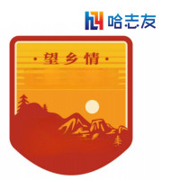 哈志友车厢外 车身LOGO贴 800*800mm