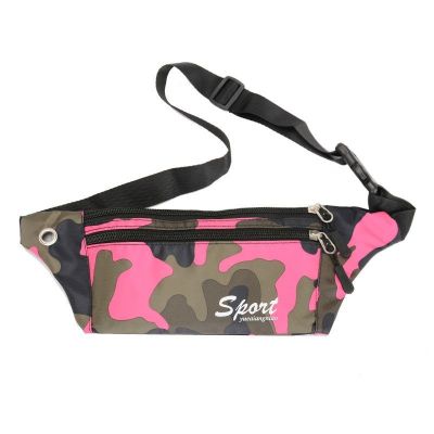 新款多功能男女通用运动防泼水健身跑步骑行腰包莎丞