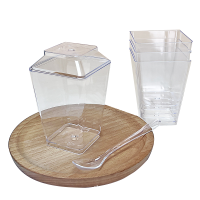 陇步昇LBS0234长布丁杯连盖135ML (计价单位:个)