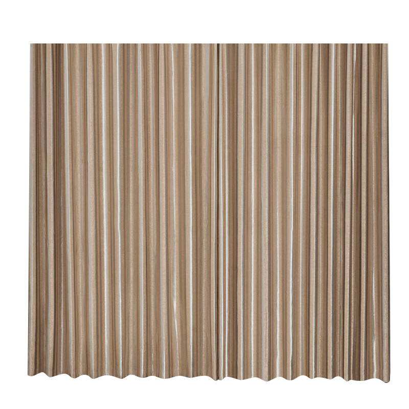 比韩 卧室遮光帘遮阳布罗马杆窗帘定制色 1000*2700mm 米