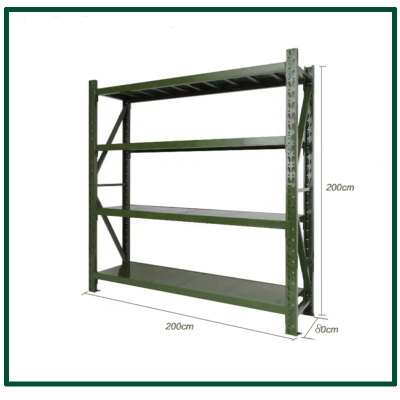 领荣 收纳架 货架 置物架 军绿色 200*200*80cm