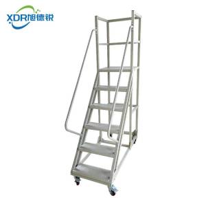 旭德锐 可移动不锈钢梯子DC-HG-2100 /个
