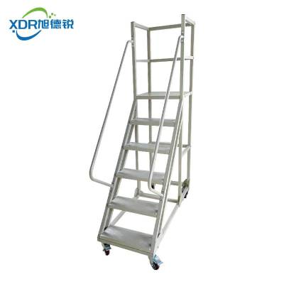 旭德锐 可移动不锈钢梯子DC-HG-2100 /个