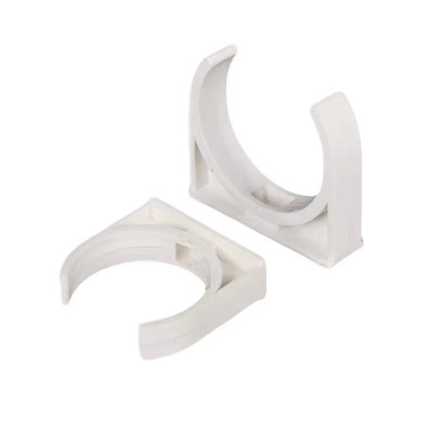 众慧创安 PVC管卡管夹 固定管夹 塑料U型卡扣 6分/25mm 个