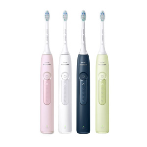 飞利浦(PHILIPS) 电动牙刷 钻石3系 成人情侣款送男生女友生日礼物 HX5181/01皓月白 HX6730升级款