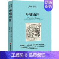 [中英双语]呼啸山庄 [正版]世界十大名著中英文双语10册简爱傲慢与偏见飘巴黎圣母院悲惨世界呼啸山庄茶花女复活红与黑英汉